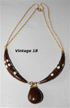 #Vintage 18 #Necklace #ketting
