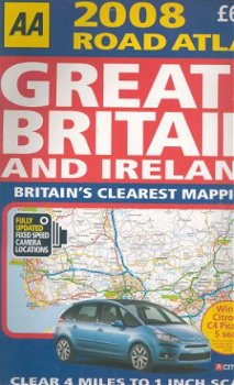 AA 2008 Road Atlas Great Britain and Ireland - 1
