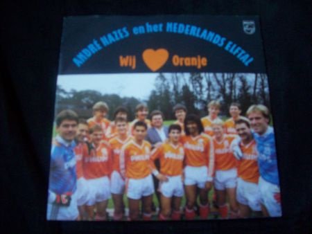 Te koop voetbalsingle André Hazes en het Nederlands elftal - 1