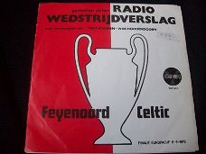 Te koop voetbalsingle: radioverslag Feijenoord Celtic