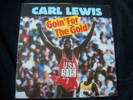 Te koop : sportsingle Carl Lewis - 1