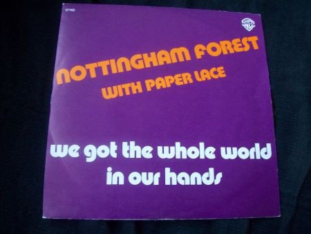 Te koop voetbalsingle Nottingham Forest with Paper Lace - 1