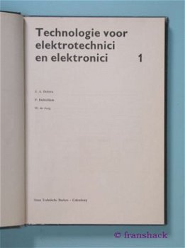 [1976] Techn voor elektrotech- en elektronici dl.1, Delstra - 2