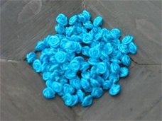 10 satin rose blue