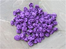 10 satin rose purple