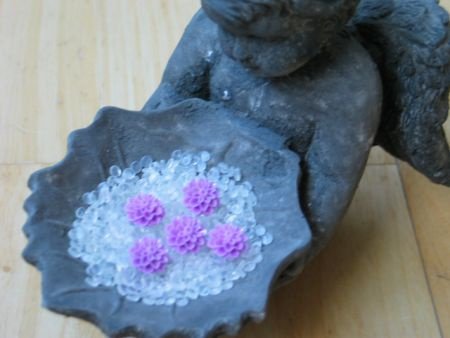 5 resin daisy purple - 1