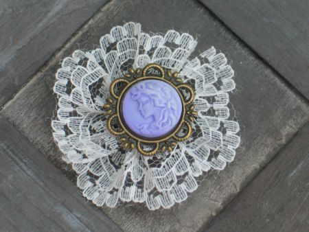 cameo 18mm with frame purple - 1
