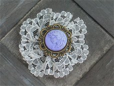 cameo 18mm with frame purple
