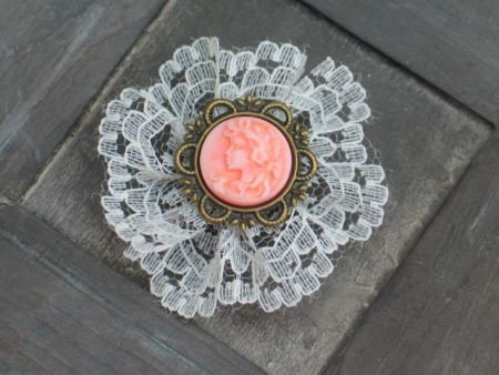 cameo 18mm with frame salmon - 1