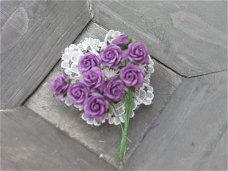 bosje roosjes 15mm purple 2