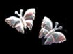 Klein glanzend vlindertje ~ 2 cm ~ Zilver - 2 - Thumbnail