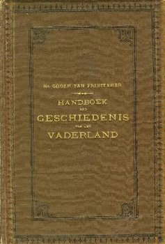 Groen van Prinsterer Handboek der Geschiedenis v h vaderland - 1