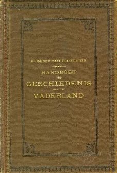 Groen van Prinsterer Handboek der Geschiedenis v h vaderland