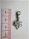 Charm druivenblad 19 x 17 mm. - 1 - Thumbnail