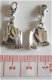 Charm handschoenen / wanten 18 x 13 mm. - 1 - Thumbnail