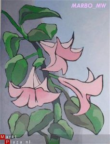 MODERN Bloemenschilderij (48)