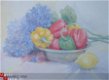 Paprika's in aquarel nr 56 - 1 - Thumbnail