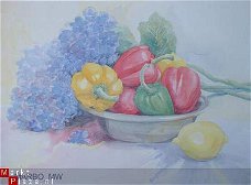 Paprika's in aquarel nr 56