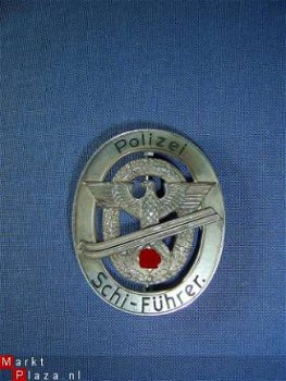 Abzeichen Polizei Schi-fuhrer mdl wo2 - 1