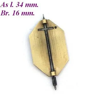 === Windvleugel Franse pendule = oud === 11577 - 1