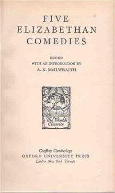 Five Elizabethan comedies