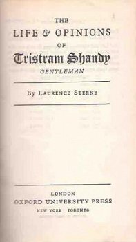 The life and opinions of Tristram Shandy. Gentleman - 1