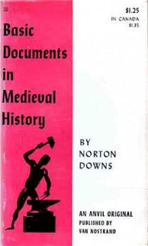 Basic documents in medieval history - 1