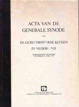Acta van de Generale Synode van de Gereformeerde Kerken in N - 1