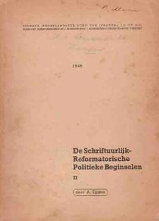 De Schriftuurlijk-Reformatorische Politieke Beginselen. Deel