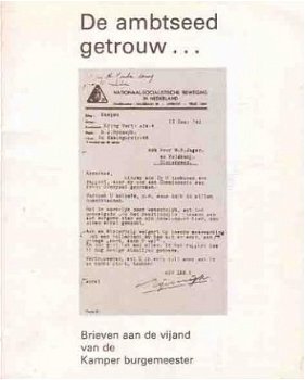 De ambtseed getrouw� [Brieven aan de vijand van de Kamper bu - 1