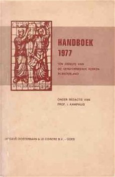 Handboek 1977 ten dienste van de Gereformeerde Kerken in Ned - 1