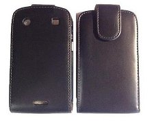 Leer Hoesje voor BlackBerry 9900, Zwart, Nieuw, €5.95