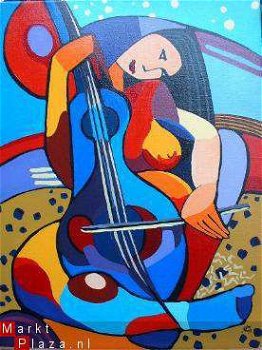 Vrouw met Cello van Marbo 31 - 1