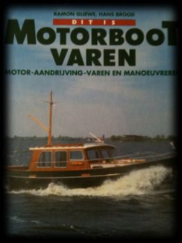 Motorboot varen, Ramon, Gliewe, Hans Brood, - 1