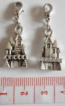 Sprookjes : Charm kasteel 21 x 11 mm. - 1