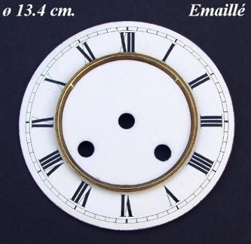 === Wijzerplaat = regulateur = emaillé = oud === 11672 - 1