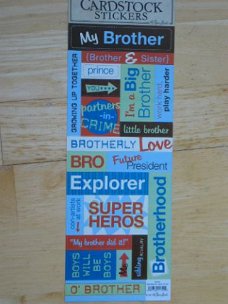 The paper studio cardstockstickers XL brother