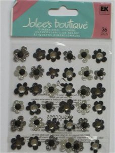 jolee's boutique repeats black flowers