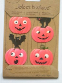 OPRUIMING jolee's boutique parcel bat n cat pumpkins - 1