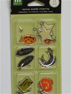 making memories epoxy charms halloween