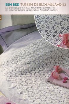 haakpatroon 783 sprei met bloemen - 1