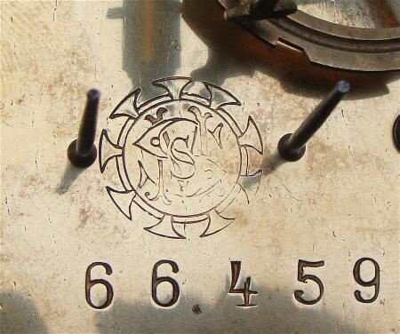 Regulateur uurwerk = Muller / Schlenker =11680 - Afbeelding 5