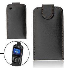 Leer Hoesje voor BlackBerry 8520, Zwart, Nieuw, €5.95