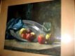Tinnen Schaal met appels en glazen - H. Nijhoff Ft 1889 - 1 - Thumbnail