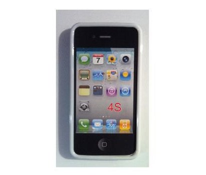 Siliconen Hoesje voor iPhone 4S Wit, Nieuw, €4.50 - 1
