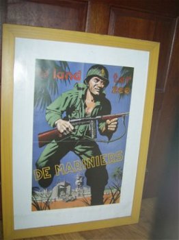 Wervings poster Mariniers - 1
