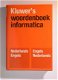 [1985] Woordenboek Informatica NL-E en E-NL, Kluwer - 1 - Thumbnail