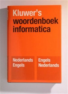 [1985] Woordenboek Informatica NL-E en E-NL, Kluwer