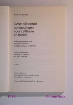 [1980] Gestab. netvoedingen, Baitinger, De Muiderkring - 2
