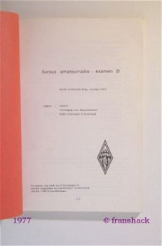 [1977] Kursus amateurradio-examen D, Veron - 2